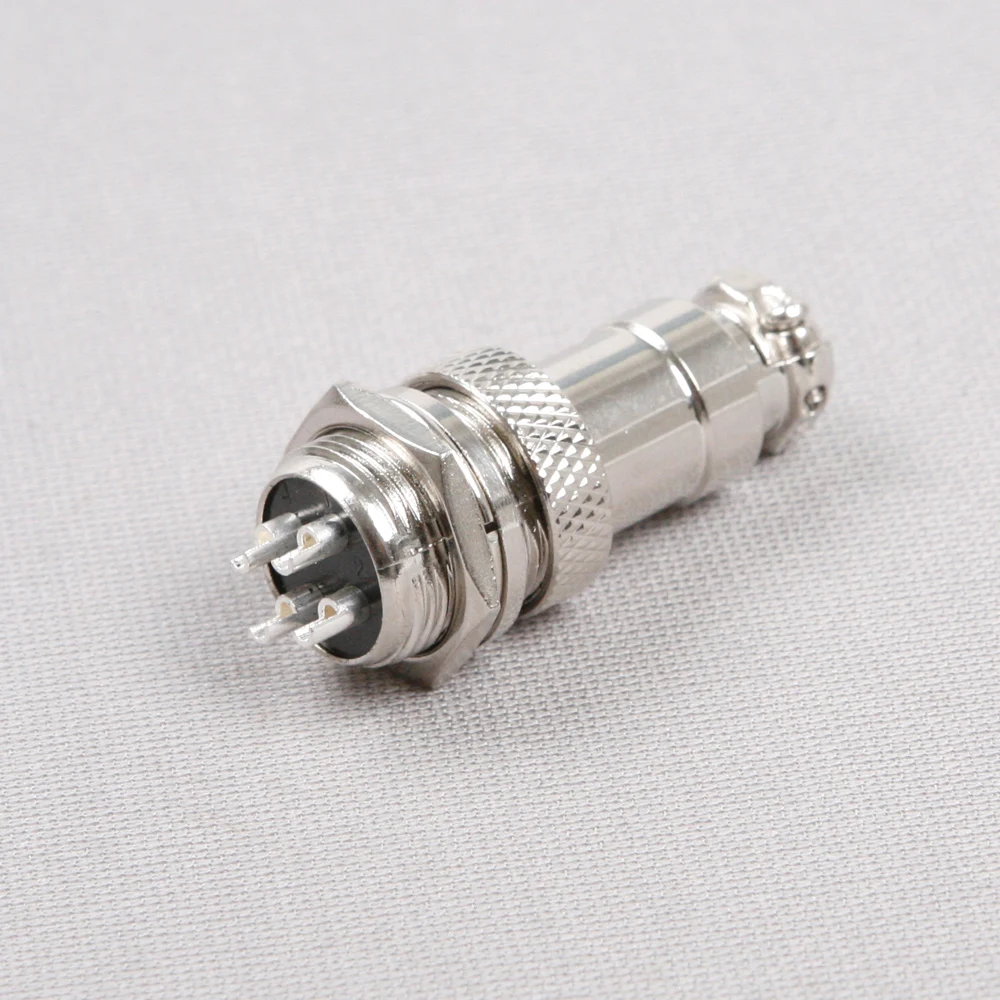 New 10Pcs/Set Male & Female GX12 4 Pin Connector 16mm Panel Mount Metal Circular Aviation Socket Plug Connector Brand New
New 10Pcs/Set Male & Female GX12 4 Pin Connector 16mm Panel Mount Metal Circular Aviation Socket Plug Connector Brand New