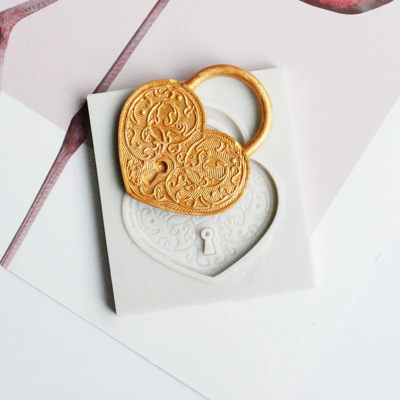 Heart Lock Mould Fondant Cupcake Molds Silicone Mold Sugar Candy Chocolate Gumpaste Mould Cake Decorating Tools
Heart Lock Mould Fondant Cupcake Molds Silicone Mold Sugar Candy Chocolate Gumpaste Mould Cake Decorating Tools