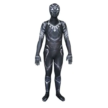 Black Panther jumpsuit with mask Cosplay Play Clothing 3D Print Spandex Games Suit Halloween Purim Cosplay Costumes
Black Panther jumpsuit with mask Cosplay Play Clothing 3D Print Spandex Games Suit Halloween Purim Cosplay Costumes