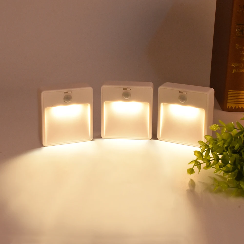 PIR Sensor night Light AAA Battery Power Wireless Auto Infrared IR Sensor Motion Detector Night Light Wardrobe Drawer Bedroom
PIR Sensor night Light AAA Battery Power Wireless Auto Infrared IR Sensor Motion Detector Night Light Wardrobe Drawer Bedroom