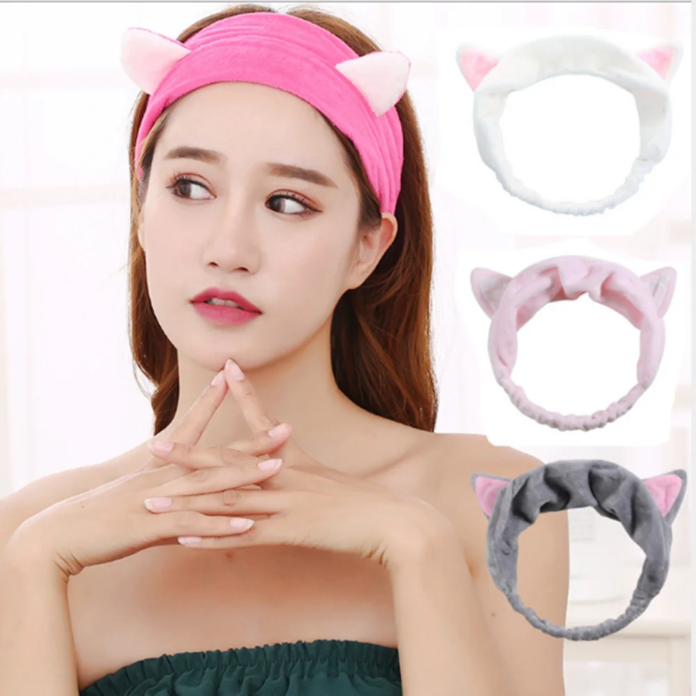 Women Girls Cat Ear Head Band Party Gift Headdress Hair Accessories Makeup Tools pink black female hair band braider
Women Girls Cat Ear Head Band Party Gift Headdress Hair Accessories Makeup Tools pink black female hair band braider