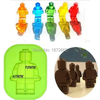 Free Shipping Christmas Lego New Robot People Figure Silicone Mould Chocolate Cake Baking Fondant Decorating ice cube tray 20pcs
Free Shipping Christmas Lego New Robot People Figure Silicone Mould Chocolate Cake Baking Fondant Decorating ice cube tray 20pcs