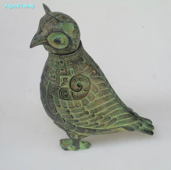 Art collection Chinese Old Bronze Handmade Carved owl Pots/Home Decorated Metal bird of Minerva Pots
Art collection Chinese Old Bronze Handmade Carved owl Pots/Home Decorated Metal bird of Minerva Pots