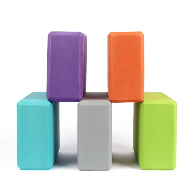 EVA yoga block colorful foam block brick exercise fitness tool exercise gym stretching aid body shaping health training
EVA yoga block colorful foam block brick exercise fitness tool exercise gym stretching aid body shaping health training
