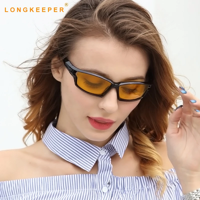 LongKeeper Polarized Sunglasses Night Vision Brand Designer Fashion For Night Driving Enhanced Light At Rainy Cloudy Fog Day
LongKeeper Polarized Sunglasses Night Vision Brand Designer Fashion For Night Driving Enhanced Light At Rainy Cloudy Fog Day