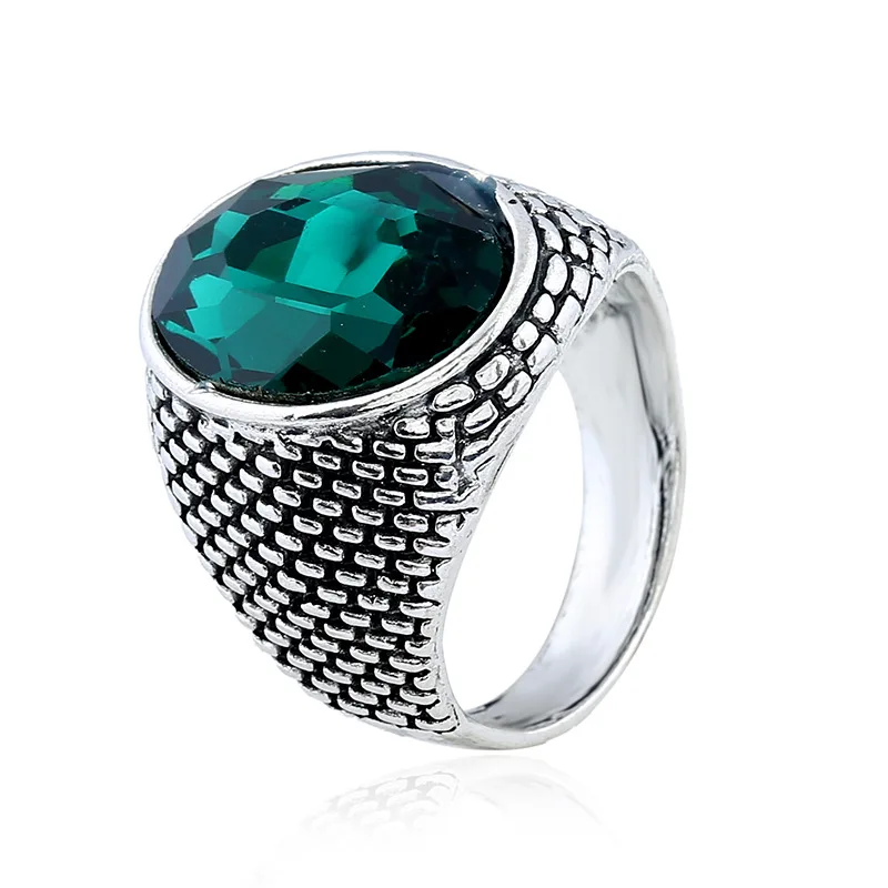 2018 New Vintage Antiqued Silver Deep Green Stone Men's Big Chunky Rings for Women Fashion Jewelry
2018 New Vintage Antiqued Silver Deep Green Stone Men's Big Chunky Rings for Women Fashion Jewelry
