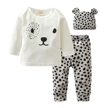 2019 Autumn Style Baby Boys Girls Clothes Long sleeves Infant 3pcs Suit Cartoon Animal Printing Newborn Toddler Clothing Set
2019 Autumn Style Baby Boys Girls Clothes Long sleeves Infant 3pcs Suit Cartoon Animal Printing Newborn Toddler Clothing Set