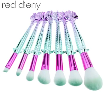 3D Mermaid Makeup Brushes Set Powder 7pcs Foundation Fishtail Blush Contour Eyeshadow Makeup Brushes Cosmetic Tool Maquiagem Kit
3D Mermaid Makeup Brushes Set Powder 7pcs Foundation Fishtail Blush Contour Eyeshadow Makeup Brushes Cosmetic Tool Maquiagem Kit