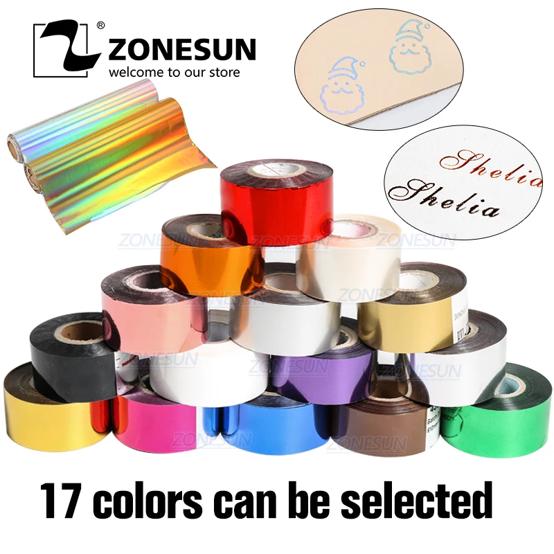 ZONESUN Hot Foil Stamping Rolling Gold Paper PULeather Fabric Glitter Decorative Artificial Metal for Embossing Stamping Machine
ZONESUN Hot Foil Stamping Rolling Gold Paper PULeather Fabric Glitter Decorative Artificial Metal for Embossing Stamping Machine