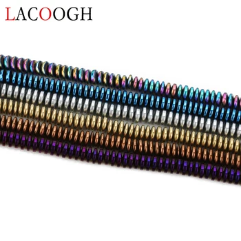 270pcs Flat Abacus Shape Hematite Loose Spacer Bead 4mm Gold Silver Color Beads Charms for Bracelets Necklace Jewelry Finding
270pcs Flat Abacus Shape Hematite Loose Spacer Bead 4mm Gold Silver Color Beads Charms for Bracelets Necklace Jewelry Finding