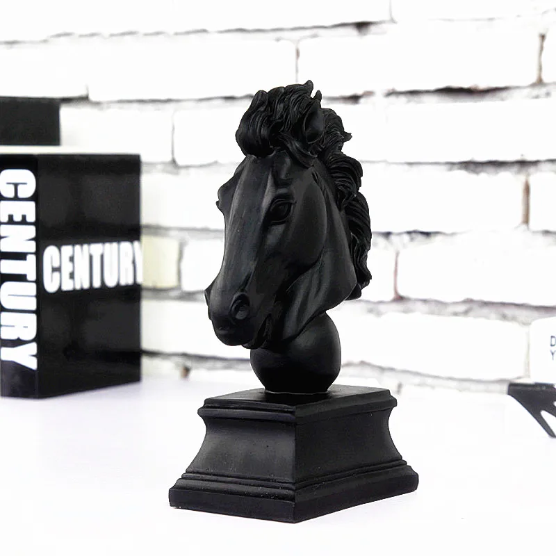 Black Horse Head Statue Simulation Animal Colophony Crafts Home Office Villa Hotel Decoration Purely Manual, Art L2815
Black Horse Head Statue Simulation Animal Colophony Crafts Home Office Villa Hotel Decoration Purely Manual, Art L2815