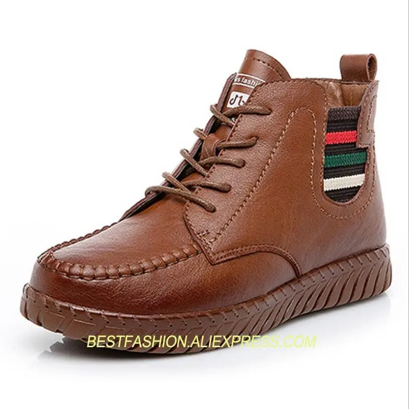 2018 autumn and winter new retro ladies PU leather Martin boots lace-up flat boots ankle boots for women Botas mujer
2018 autumn and winter new retro ladies PU leather Martin boots lace-up flat boots ankle boots for women Botas mujer