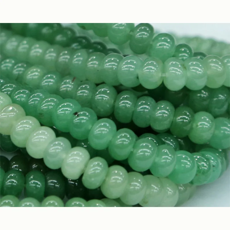 Discount Wholesale Green Aventurine Rondelle Loose Stone Beads 5x8mm Fit Jewelry DIY Necklaces or Bracelets 15" 03226
Discount Wholesale Green Aventurine Rondelle Loose Stone Beads 5x8mm Fit Jewelry DIY Necklaces or Bracelets 15" 03226