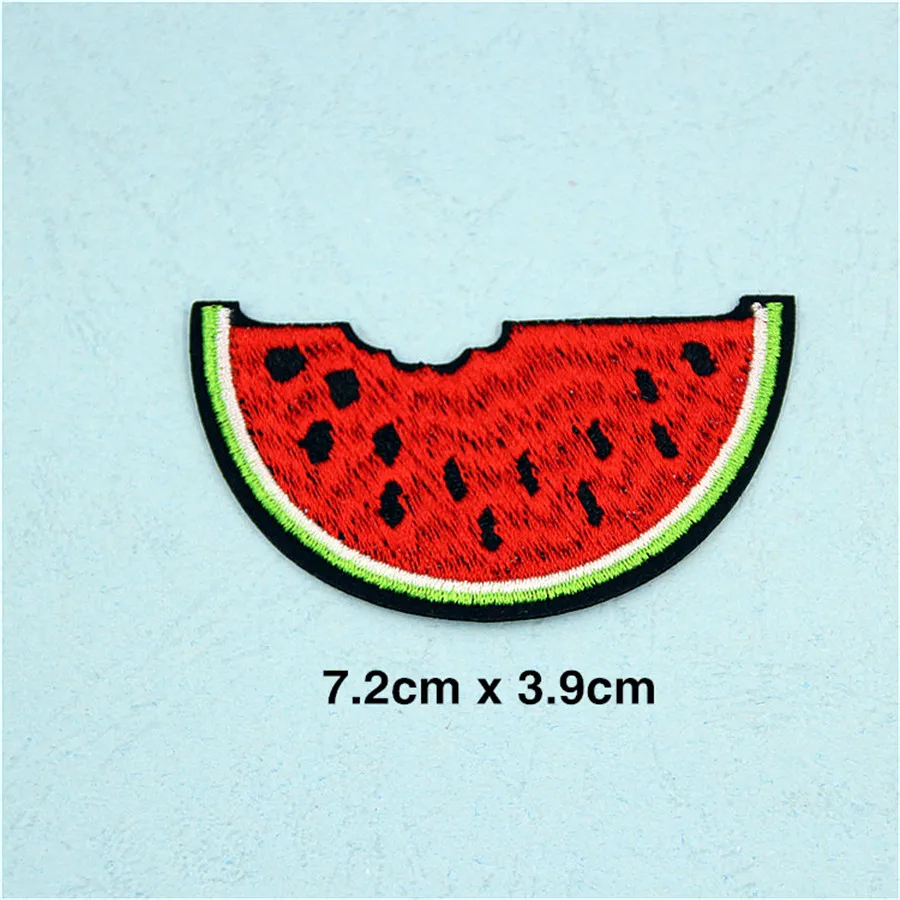 PF Fine Stripe Fruit Patch Pineapple Embroidery Patch for Clothing PF Fine Stripe Fruit Patch Pineapple Embroidery Patch for Clothing Applique Accessories Tops Bag Iron Patches Stickers TB211 us234