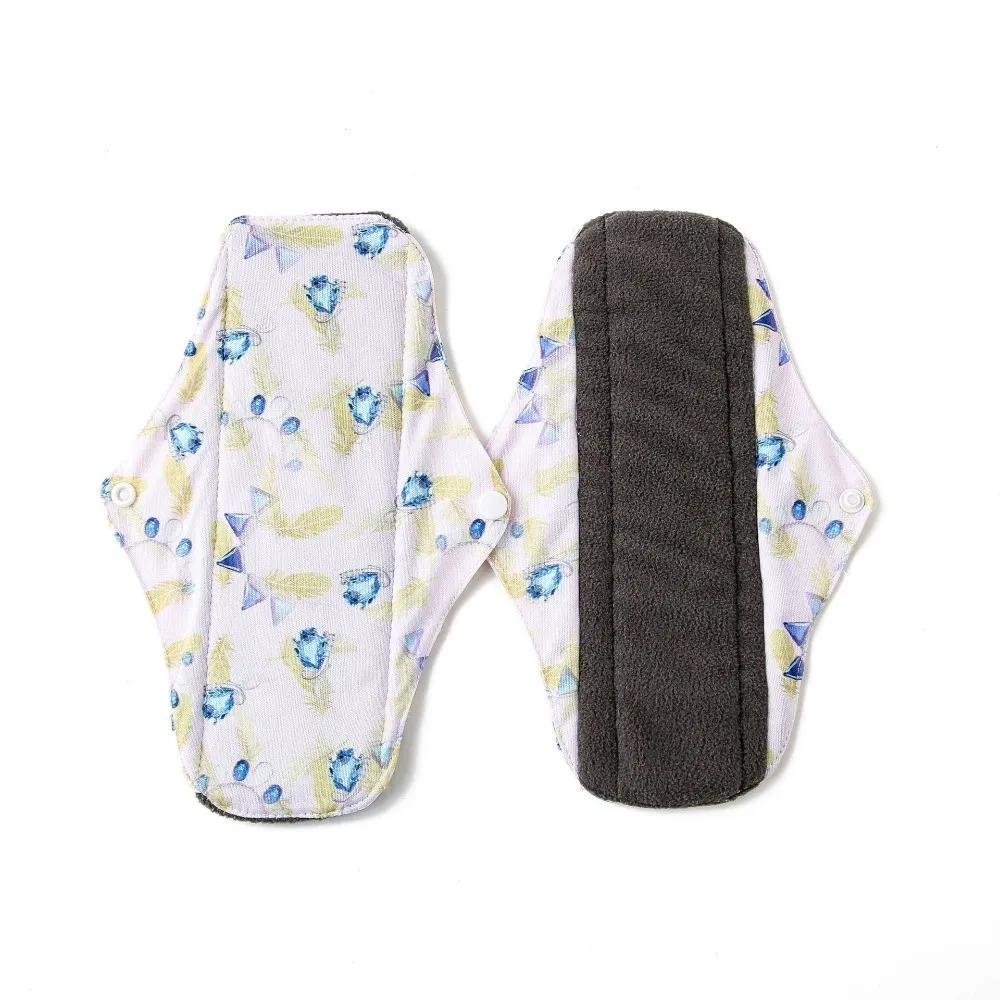 2019 bamboo charcoal fleece inner cloth menstrual pads for regular flow, women reusable napkin pads 04
2019 bamboo charcoal fleece inner cloth menstrual pads for regular flow, women reusable napkin pads 04