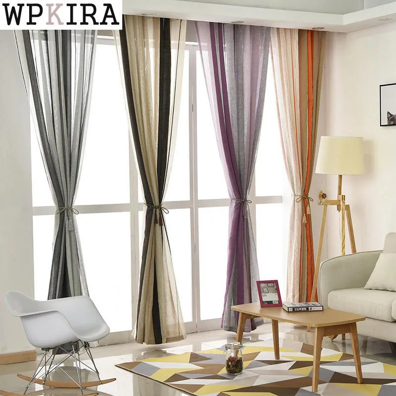 Coffee Tulle Curtains for Living Room Wavy Stripes Sheer Curtains Modern Solid Decoration Balcony Voile Window TreatmentsS278&30
Coffee Tulle Curtains for Living Room Wavy Stripes Sheer Curtains Modern Solid Decoration Balcony Voile Window TreatmentsS278&30