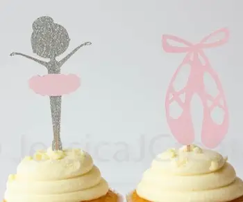 Glitter Ballerina and shoes Cupcake Toppers princess birthday wedding party/Bridal shower/Baby Shower/Birthday food picks
Glitter Ballerina and shoes Cupcake Toppers princess birthday wedding party/Bridal shower/Baby Shower/Birthday food picks