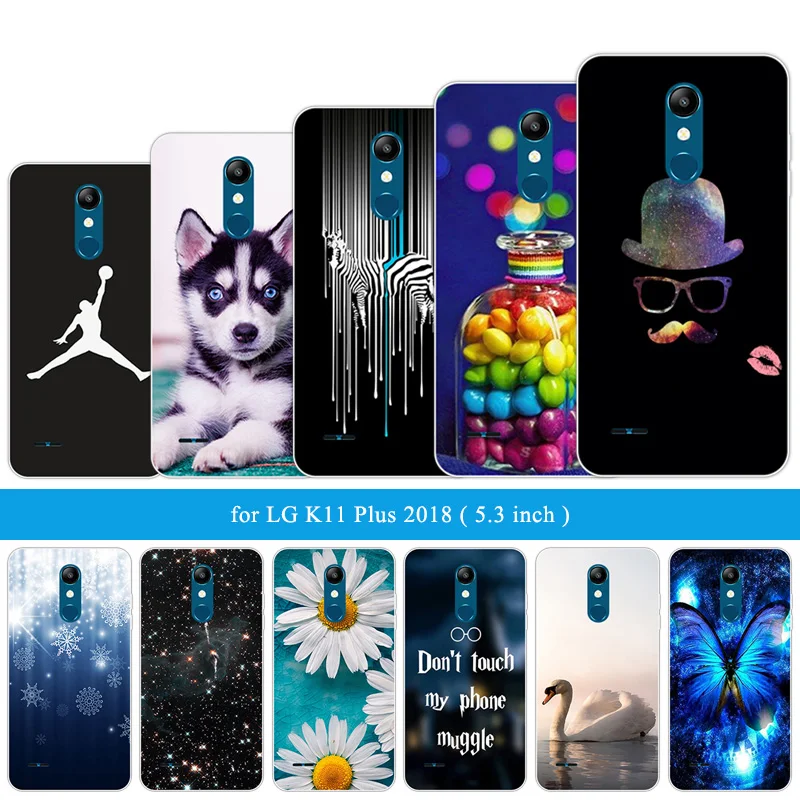 Capa for LG K11 Plus / K11 2018 Back Cover 5.3" Silicone Soft TPU Protection Shell for LG K11a 2018 Slim Funny Cat Phone Case
Capa for LG K11 Plus / K11 2018 Back Cover 5.3" Silicone Soft TPU Protection Shell for LG K11a 2018 Slim Funny Cat Phone Case