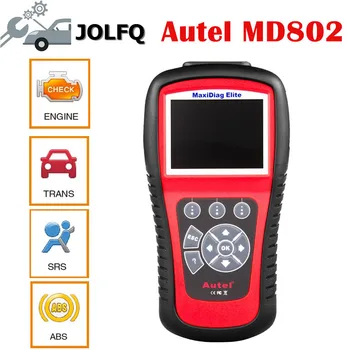 100% Original 2018 Autel MD802 MaxiDiag Elite Scan Tool Full system engine transmission ABS & Airbag All System Diagnostic Tool
100% Original 2018 Autel MD802 MaxiDiag Elite Scan Tool Full system engine transmission ABS & Airbag All System Diagnostic Tool