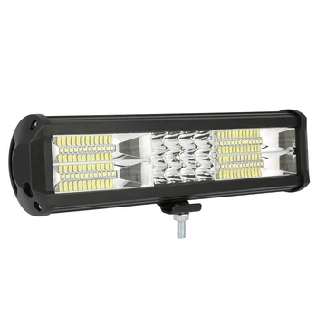 12 inch 72W Offroad LED Light Bar Tri-row Double Row Work Light for 4x4 UAZ SUV ATV 4WD Truck Automobile 12V 24V Combo Beam
12 inch 72W Offroad LED Light Bar Tri-row Double Row Work Light for 4x4 UAZ SUV ATV 4WD Truck Automobile 12V 24V Combo Beam