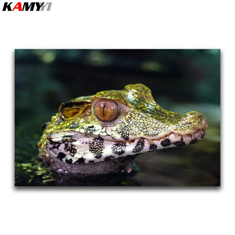 DIY 3D Diamond mosaic animal Full Round Diamond painting Alligator heads Full Square Diamond embroidery Cross stitch crocodile
DIY 3D Diamond mosaic animal Full Round Diamond painting Alligator heads Full Square Diamond embroidery Cross stitch crocodile