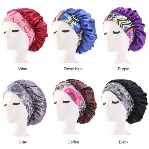 2019 Women Silk Night Sleep Cap Hair Bonnet Hat Head Cover Satin Wide Adjust Elastic Band
2019 Women Silk Night Sleep Cap Hair Bonnet Hat Head Cover Satin Wide Adjust Elastic Band