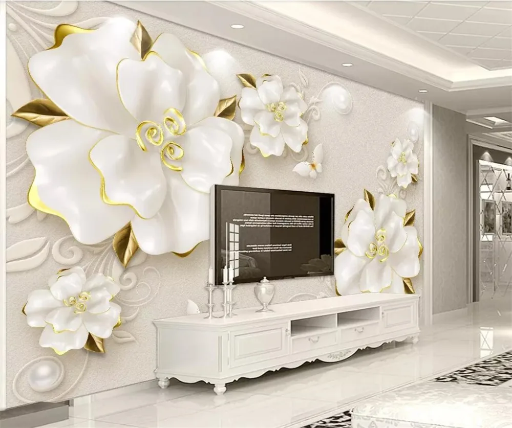beibehang Custom wallpaper 3D photo mural stereo pearl gold rose soft bag wallpapers for living room papel de parede wallpapers
beibehang Custom wallpaper 3D photo mural stereo pearl gold rose soft bag wallpapers for living room papel de parede wallpapers