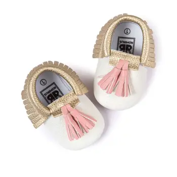 Baby Moccasins Shoes Baby Soft PU Leather Tassel Girls Bow Moccs Moccasin Bow First Walkers
Baby Moccasins Shoes Baby Soft PU Leather Tassel Girls Bow Moccs Moccasin Bow First Walkers