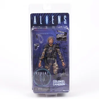 NECA ALIENS COLONEL CAMERON PVC Action Figure Collectible Model Toy 18cm 
NECA ALIENS COLONEL CAMERON PVC Action Figure Collectible Model Toy 18cm