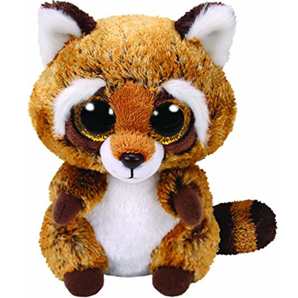 Pyoopeo Ty Boos 6" 15cm Rusty the Raccoon Plush Regular Soft Big-eyed Stuffed Animal Collection Doll Toy
Pyoopeo Ty Boos 6" 15cm Rusty the Raccoon Plush Regular Soft Big-eyed Stuffed Animal Collection Doll Toy