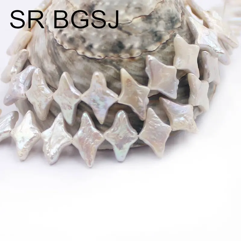 Free Shipping 8x15mm Star Shape White Reborn Natural Freshwater Pearl Spacer Beads Strand 15"
Free Shipping 8x15mm Star Shape White Reborn Natural Freshwater Pearl Spacer Beads Strand 15"