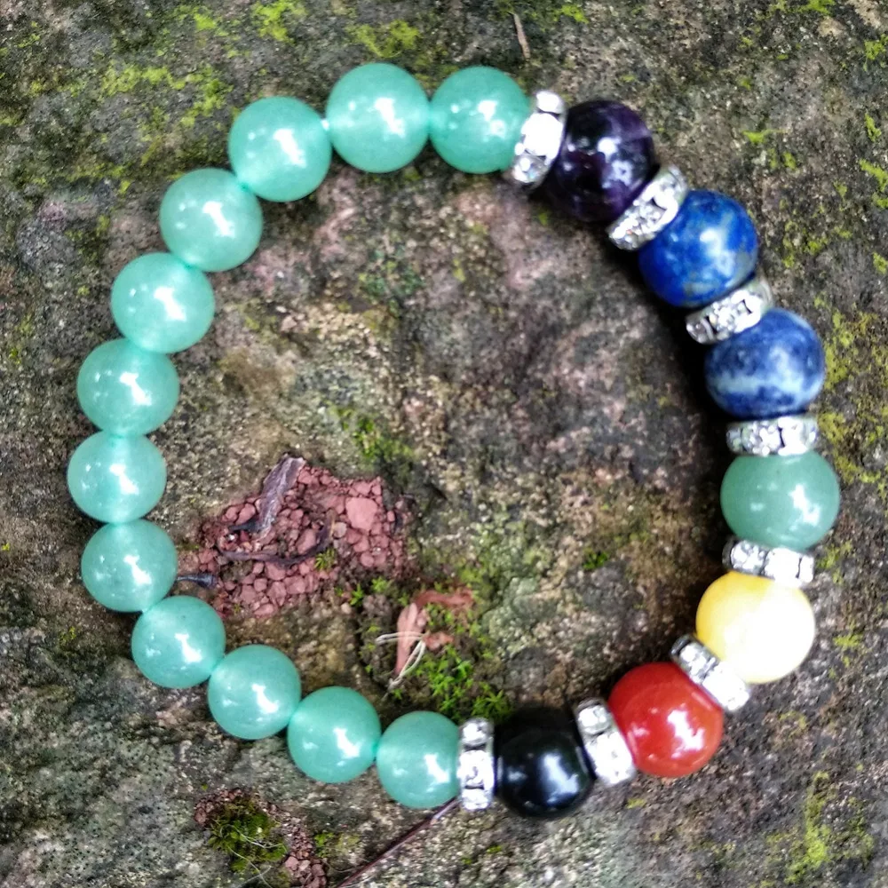 Natural Green Aventurine Stone Healing Crystal Beads 7 Chakra Reiki Stones Bracelet Stretch 8mm Children Boys Girls Unisex 1pc
Natural Green Aventurine Stone Healing Crystal Beads 7 Chakra Reiki Stones Bracelet Stretch 8mm Children Boys Girls Unisex 1pc
