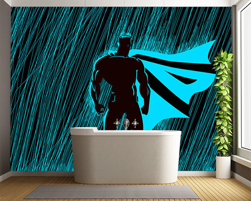 Custom papel de parede infantil,SUPERHERO IN RAIN murals for children's room living room sofa background home decor wallpaper
Custom papel de parede infantil,SUPERHERO IN RAIN murals for children's room living room sofa background home decor wallpaper