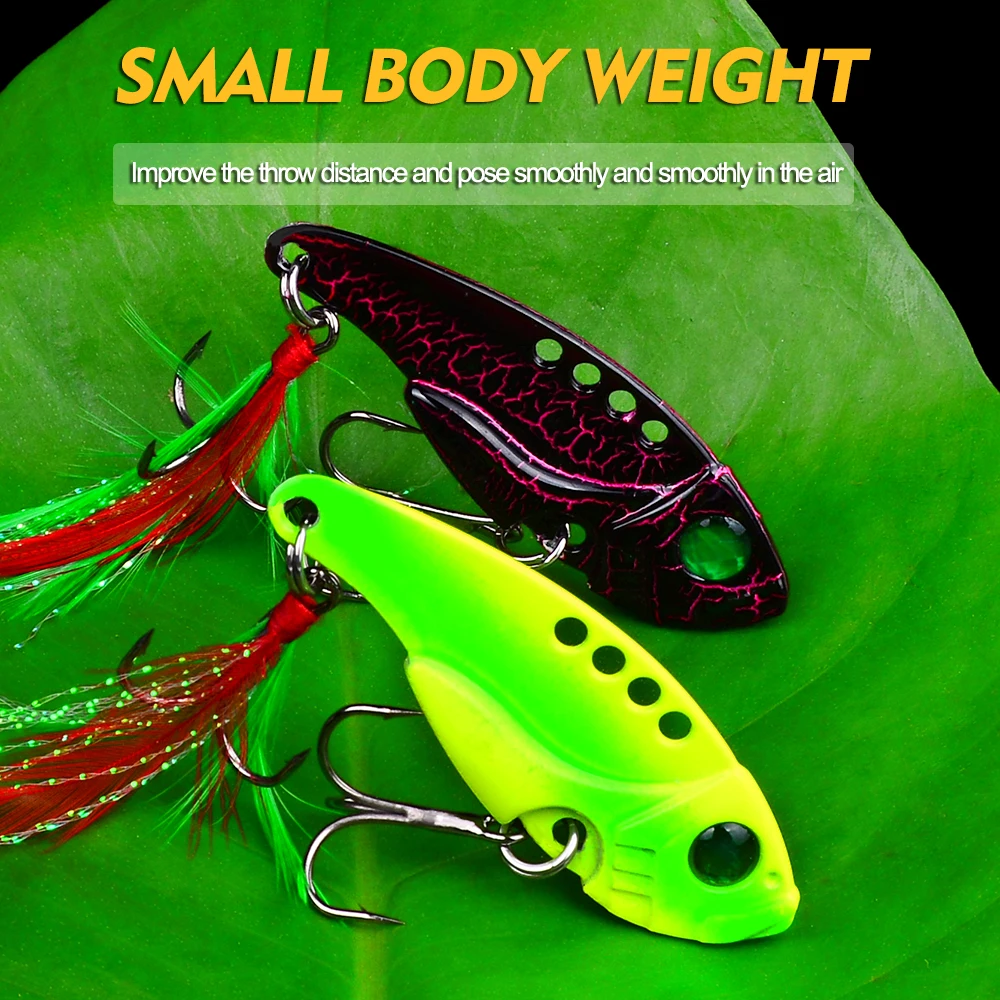 1pc Fishing Bait High Quality 5.5cm/11g Spoon Lures 8 Color Fishing Lures with 6# Green Feather Hook Fishing Tackle
1pc Fishing Bait High Quality 5.5cm/11g Spoon Lures 8 Color Fishing Lures with 6# Green Feather Hook Fishing Tackle
