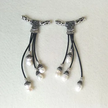 4Pcs Natural Long pearl Stone Pendant Charms,Crystal Rhinestone Paved Leather Tassel Pendant Jewelry necklace making PD457A
4Pcs Natural Long pearl Stone Pendant Charms,Crystal Rhinestone Paved Leather Tassel Pendant Jewelry necklace making PD457A