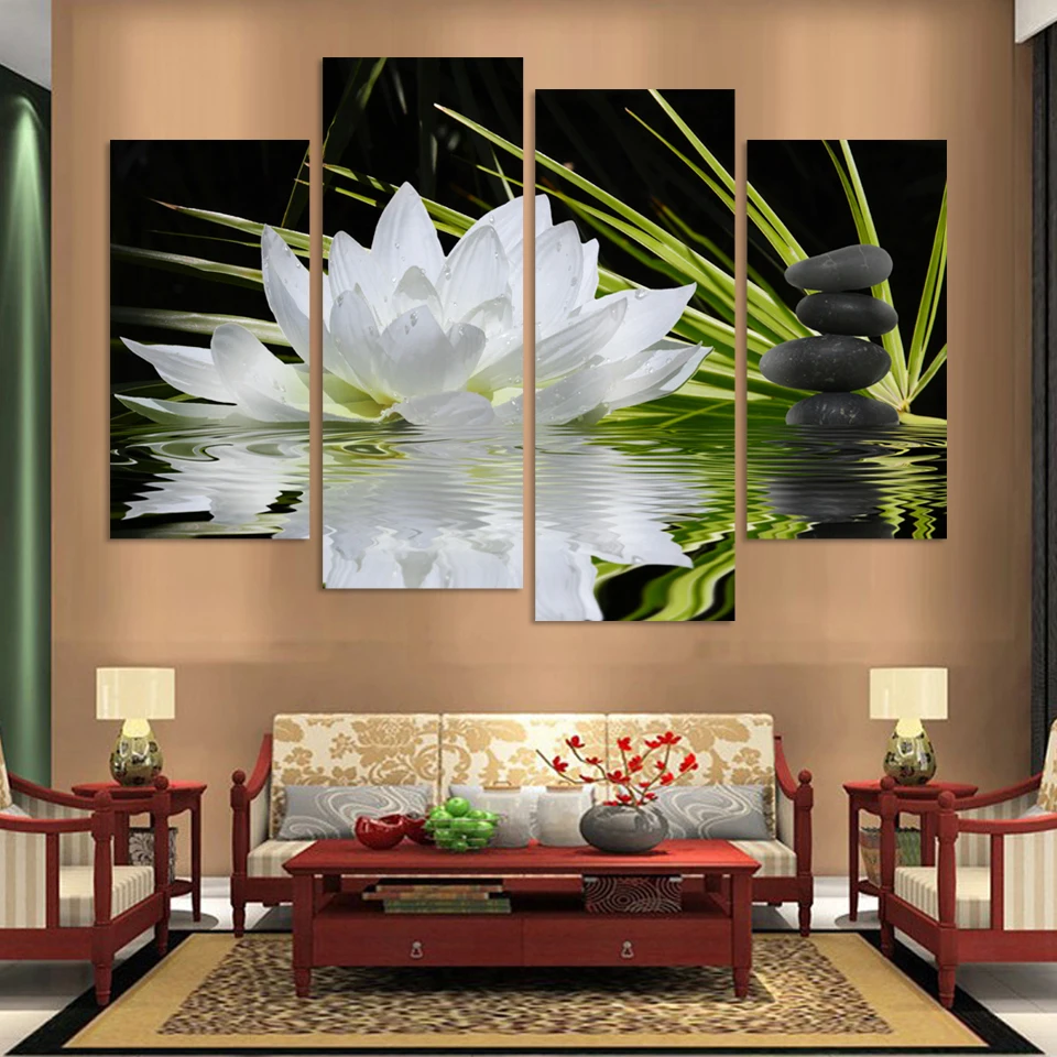 4 Panel Beautiful flowers printed on canvas for living room black background,4 panels home decor wall art oil painting no frame
4 Panel Beautiful flowers printed on canvas for living room black background,4 panels home decor wall art oil painting no frame