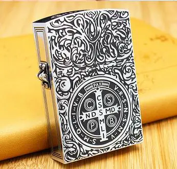 Hong Kong authentic ZORRO brand wind kerosene lighter silver large size Constantine lighter
Hong Kong authentic ZORRO brand wind kerosene lighter silver large size Constantine lighter