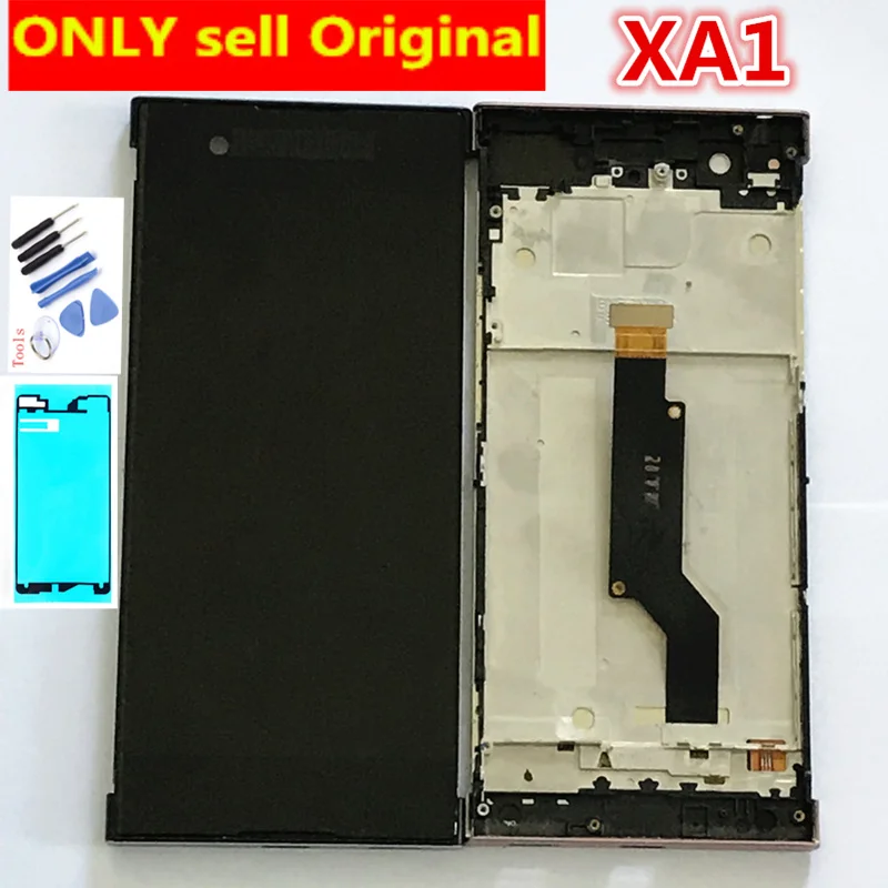 5.0" Original Display For SONY Xperia XA1 LCD Touch Screen with Frame LCD for SONY XPERIA XA1 Display G3112 G3116 G3121 LCD
5.0" Original Display For SONY Xperia XA1 LCD Touch Screen with Frame LCD for SONY XPERIA XA1 Display G3112 G3116 G3121 LCD