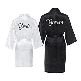 personalized Wedding bride groom Lingerie satin silk pajamas Bachelorette robes kimonos gowns gifts
personalized Wedding bride groom Lingerie satin silk pajamas Bachelorette robes kimonos gowns gifts