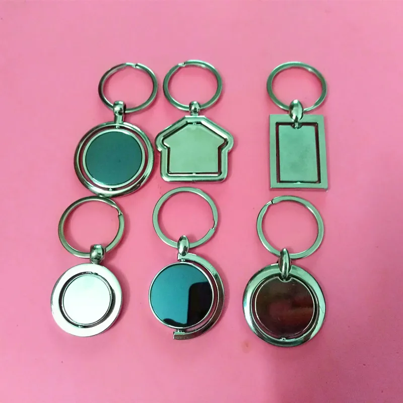 1 Pcs Creative Metal Blank Keychains 360° Rotatable House Round Heart Square Shape Key Chain Promotional Gifts Key Ring
1 Pcs Creative Metal Blank Keychains 360° Rotatable House Round Heart Square Shape Key Chain Promotional Gifts Key Ring