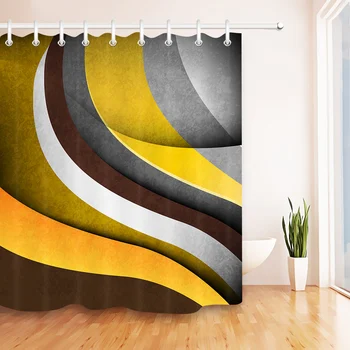 LB Abstract Retro Vintage Wave Stripes Texture Shower Curtain Bathroom Washable Waterproof Polyester Fabric For Bathtub Decor
LB Abstract Retro Vintage Wave Stripes Texture Shower Curtain Bathroom Washable Waterproof Polyester Fabric For Bathtub Decor