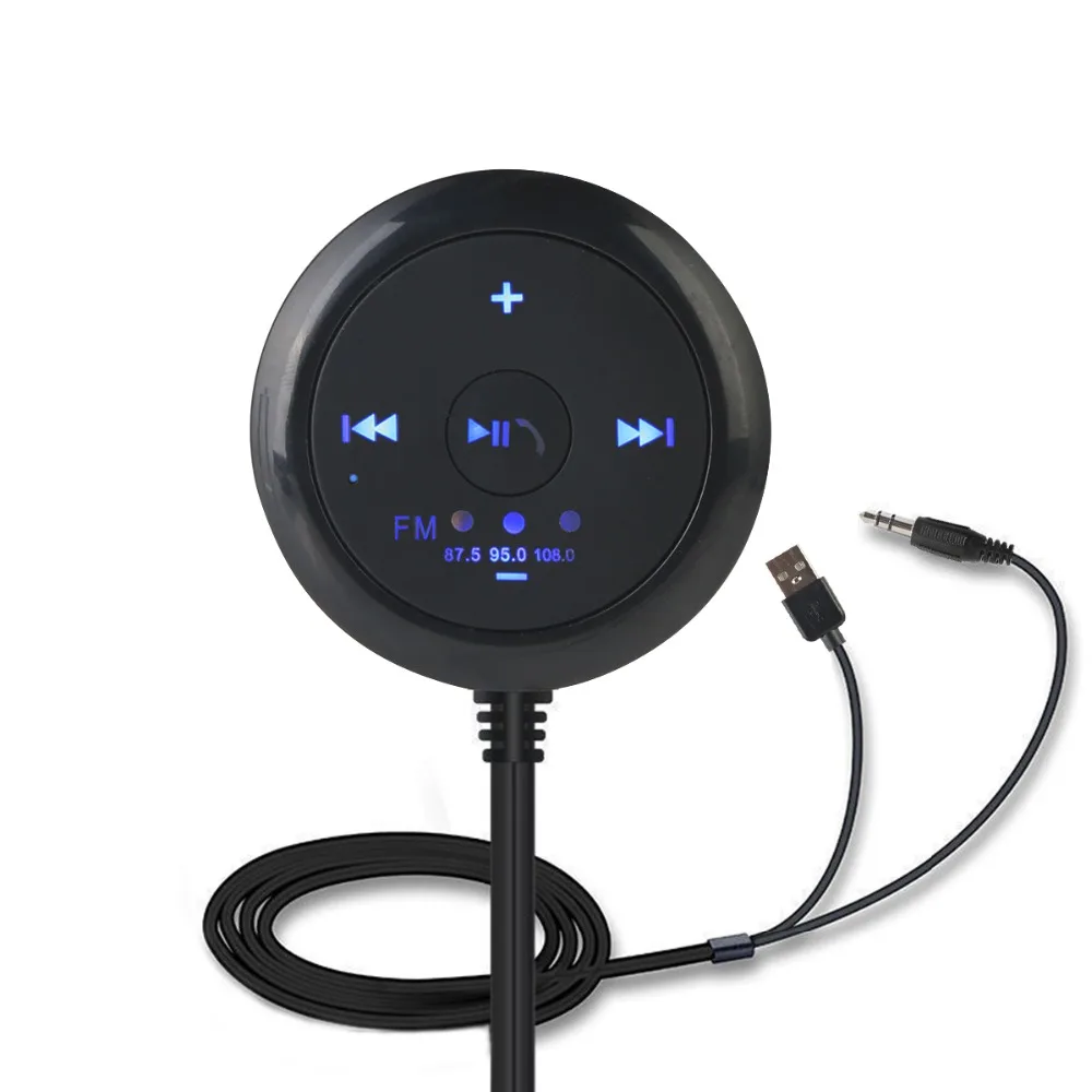 SOONHUA 3.5mm Car Bluetooth Wireless Adapter Car AUX Stereo Audio Loudspeaker Support Bluetooth Hands-Free
SOONHUA 3.5mm Car Bluetooth Wireless Adapter Car AUX Stereo Audio Loudspeaker Support Bluetooth Hands-Free