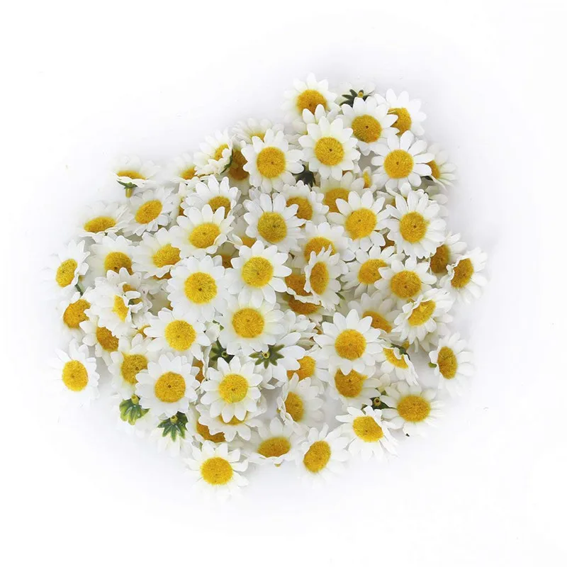100pcs/Set Artificial Sunflower Daisies for Crafts Weddings and Parties White for DIY Party Home Decoration High Quality
100pcs/Set Artificial Sunflower Daisies for Crafts Weddings and Parties White for DIY Party Home Decoration High Quality