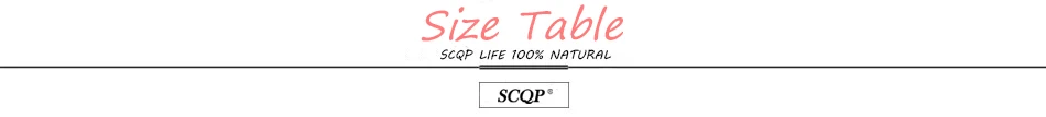 size-table