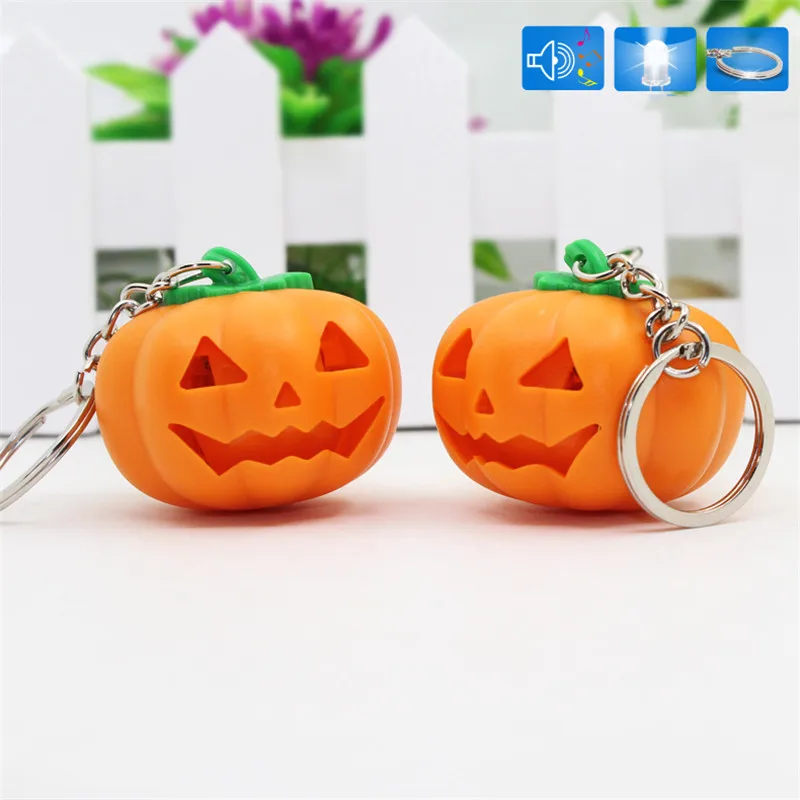Fancy&Fantasy 2017 1pcs New fashion Hallowmas Pumpkin LED keychain with sound pumpkin keyring Glowing Key Chain Pendant Bag Gift
Fancy&Fantasy 2017 1pcs New fashion Hallowmas Pumpkin LED keychain with sound pumpkin keyring Glowing Key Chain Pendant Bag Gift