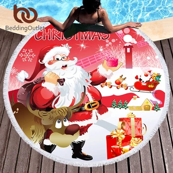 BeddingOutlet Round Beach Towel for Adults Kids Printed Microfiber Large Summer Towel With Tassel Christmas Toalla 150cm Blanket
BeddingOutlet Round Beach Towel for Adults Kids Printed Microfiber Large Summer Towel With Tassel Christmas Toalla 150cm Blanket