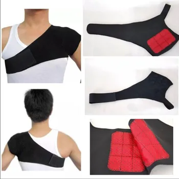 Shoulder Brace Men Adjustable Left Right Single Shoulder Support Belt Tourmaline Products Magnetic Therapy Pain Bandage H007
Shoulder Brace Men Adjustable Left Right Single Shoulder Support Belt Tourmaline Products Magnetic Therapy Pain Bandage H007