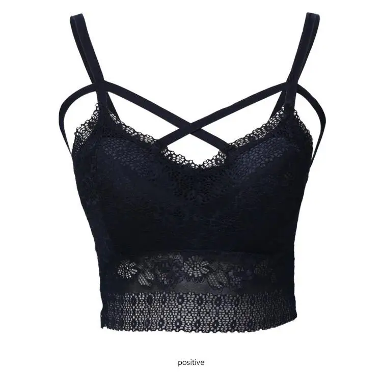 2019 Women Lace Sexy Tube Tops Prevent Wrapped Chest Padded Bustier Intimates Female Strapless Underwear Black White Bandeau Bra
2019 Women Lace Sexy Tube Tops Prevent Wrapped Chest Padded Bustier Intimates Female Strapless Underwear Black White Bandeau Bra