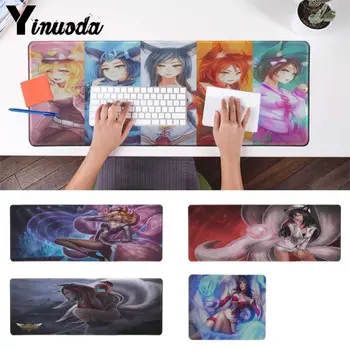 Yinuoda Hot Sales Ahri LOL Rubber PC Computer Gaming mousepad Radiation Decorate Your Desk Non-Skid Rubber Pad
Yinuoda Hot Sales Ahri LOL Rubber PC Computer Gaming mousepad Radiation Decorate Your Desk Non-Skid Rubber Pad