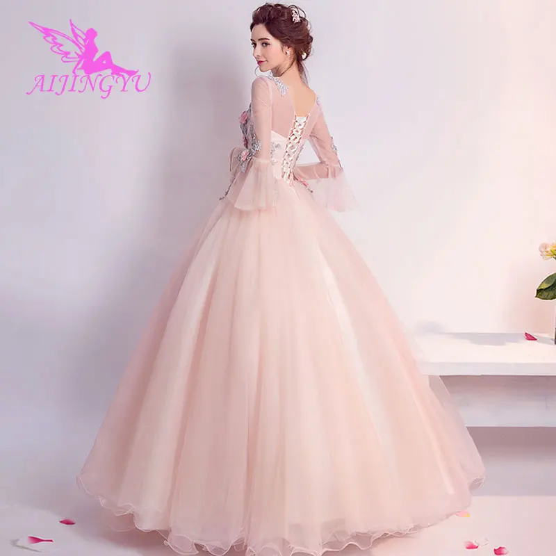 AIJINGYU 2018 custom made free shipping new hot selling cheap ball gown lace up back formal bride dresses wedding dress TJ252
AIJINGYU 2018 custom made free shipping new hot selling cheap ball gown lace up back formal bride dresses wedding dress TJ252